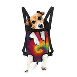 Summer Tie Dye Print Pet Carrier Backpack
