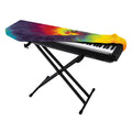 Summer Tie Dye Print Piano Keyboard Cover