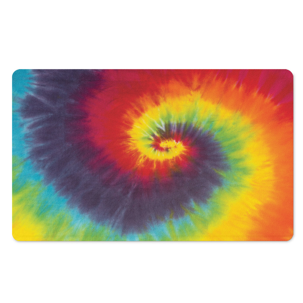 Summer Tie Dye Print Polyester Doormat