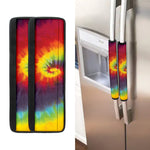 Summer Tie Dye Print Refrigerator Handle Covers
