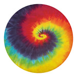 Summer Tie Dye Print Round Blanket