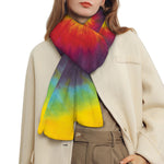 Summer Tie Dye Print Scarf