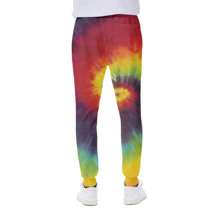 Summer Tie Dye Print Scuba Joggers
