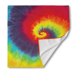 Summer Tie Dye Print Silk Bandana