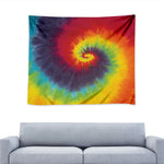 Summer Tie Dye Print Tapestry