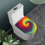 Summer Tie Dye Print Toilet Lid Cover