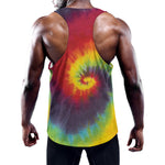 Summer Tie Dye Print Training Tank Top