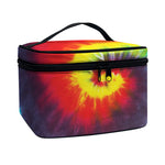 Summer Tie Dye Print Travel Makeup Bag