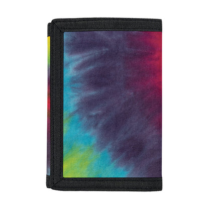 Summer Tie Dye Print Trifold Wallet