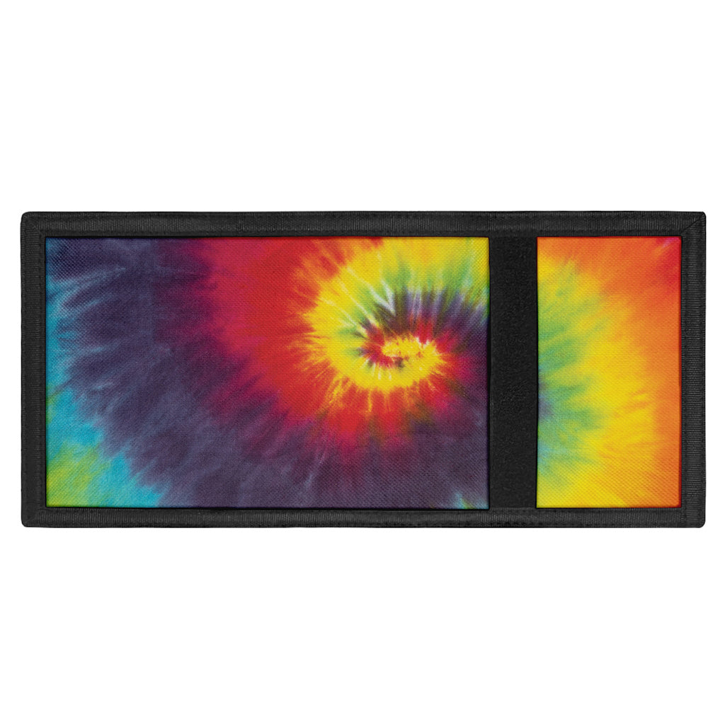 Summer Tie Dye Print Trifold Wallet