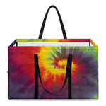 Summer Tie Dye Print Utility Tote Bag