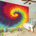 Summer Tie Dye Print Wall Sticker