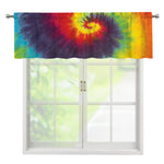 Summer Tie Dye Print Window Valance