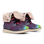 Summer Tie Dye Print Winter Boots