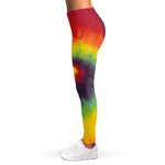Summer Tie Dye Print Women's Leggings