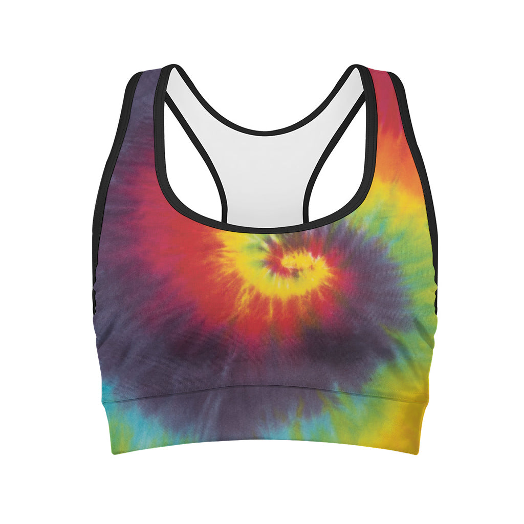 Summer Tie Dye Print Women's Sports Bra