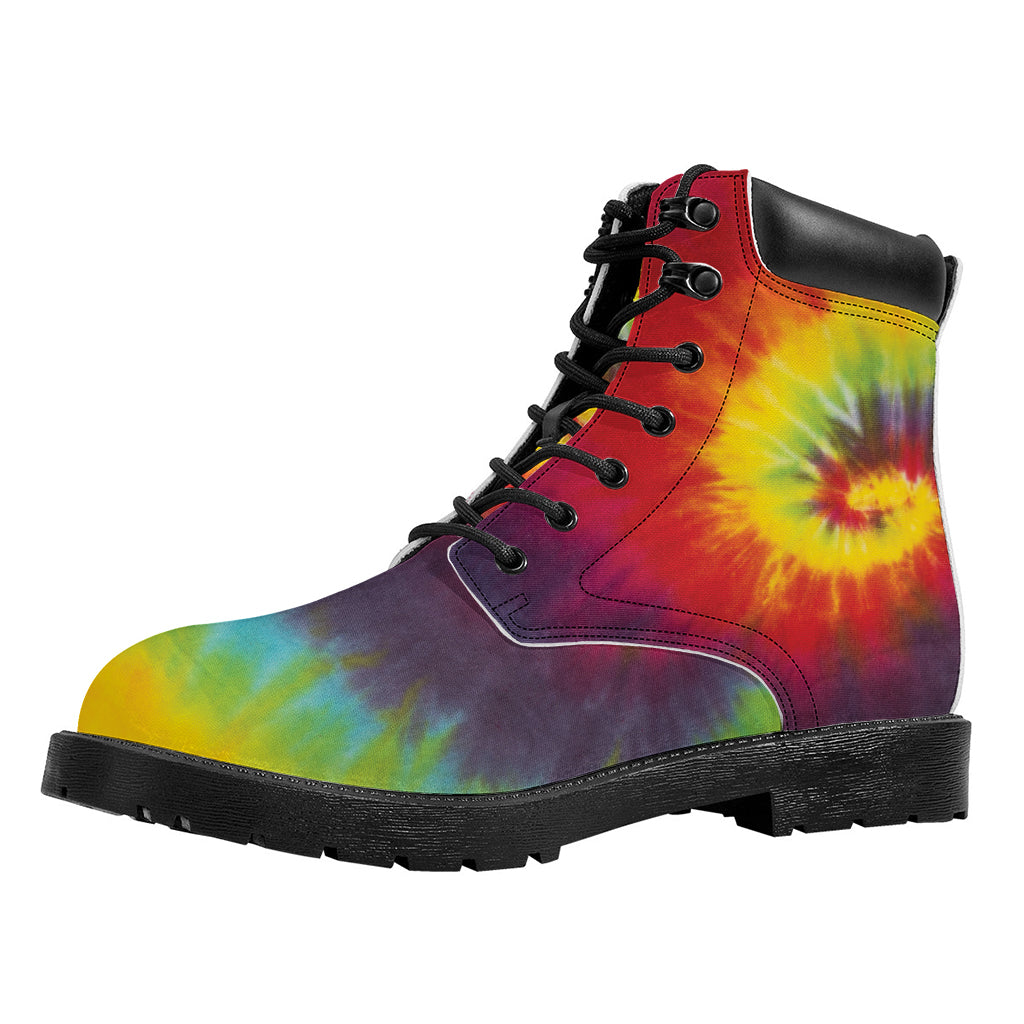 Summer Tie Dye Print Work Boots