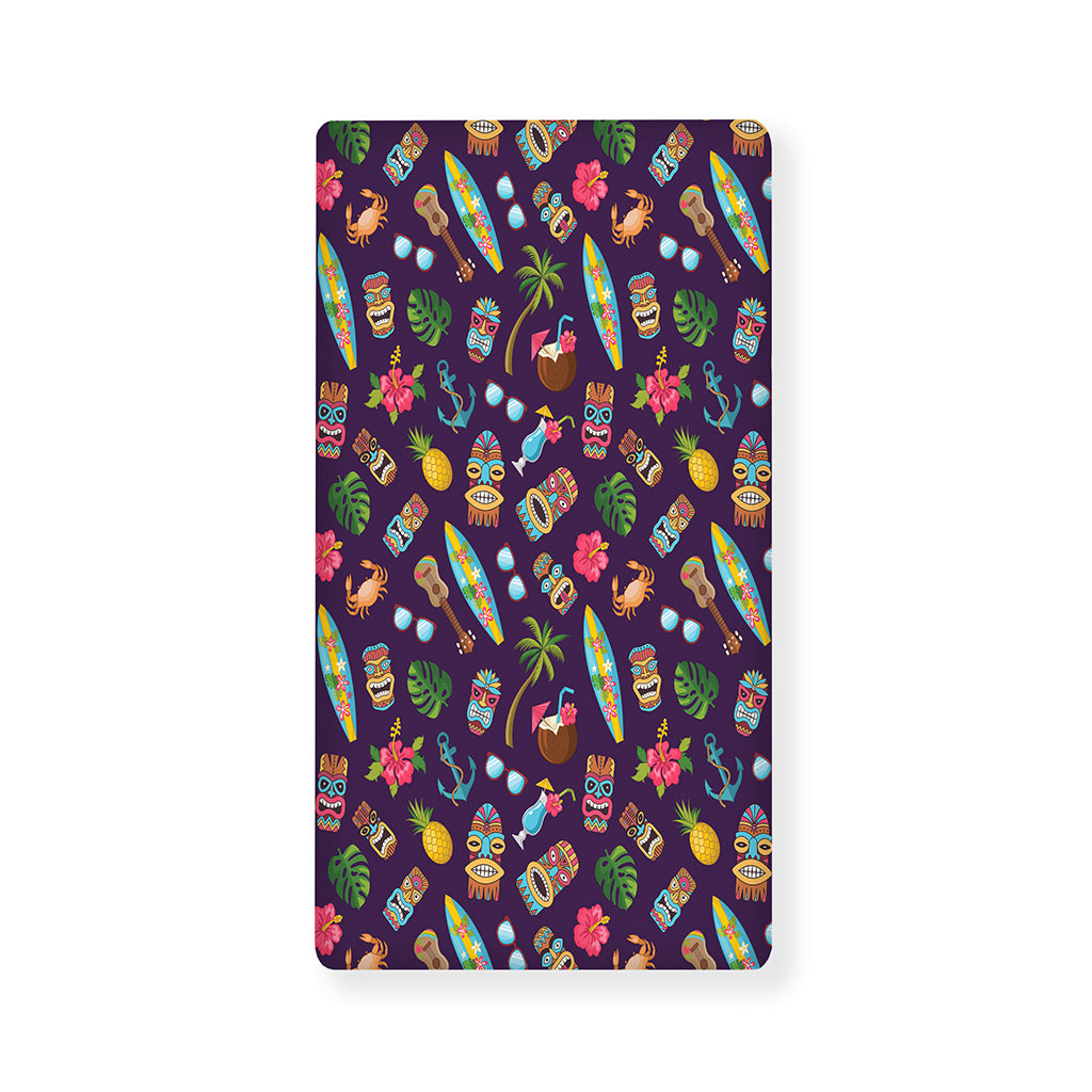 Summer Totem Pattern Print Baby Crib Sheet