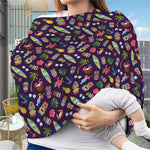 Summer Totem Pattern Print Baby Seat Cover