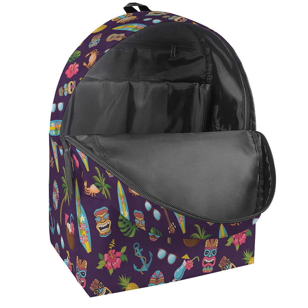 Summer Totem Pattern Print Backpack