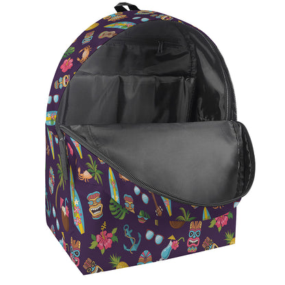 Summer Totem Pattern Print Backpack