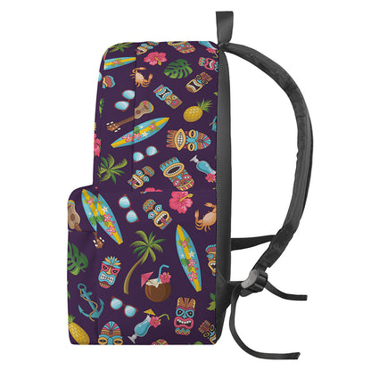Summer Totem Pattern Print Backpack
