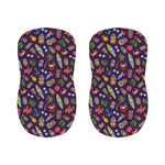 Summer Totem Pattern Print Bar Stool Covers