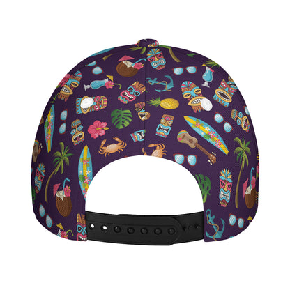 Summer Totem Pattern Print Baseball Cap