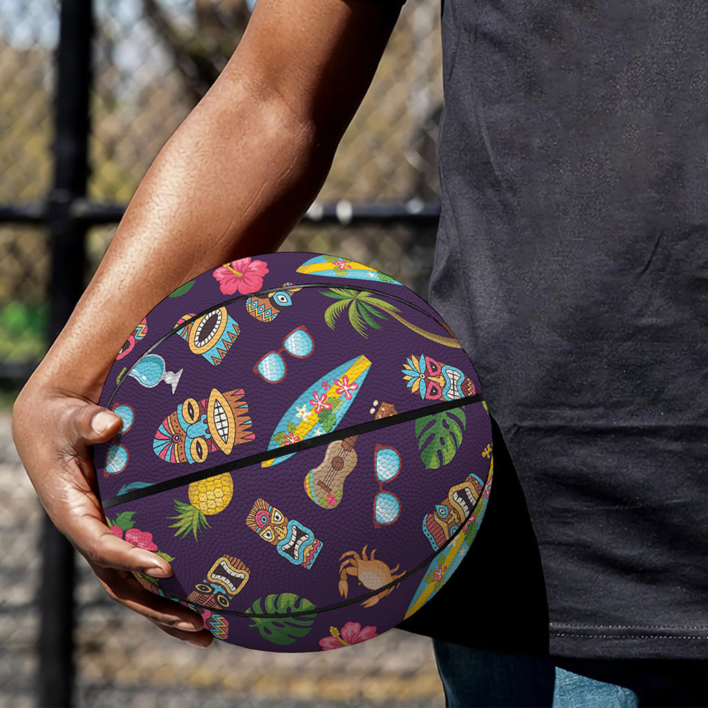 Summer Totem Pattern Print Basketball