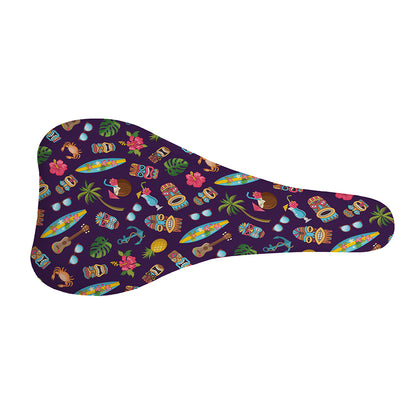Summer Totem Pattern Print Bicycle Seat Cover