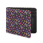 Summer Totem Pattern Print Bifold Wallet