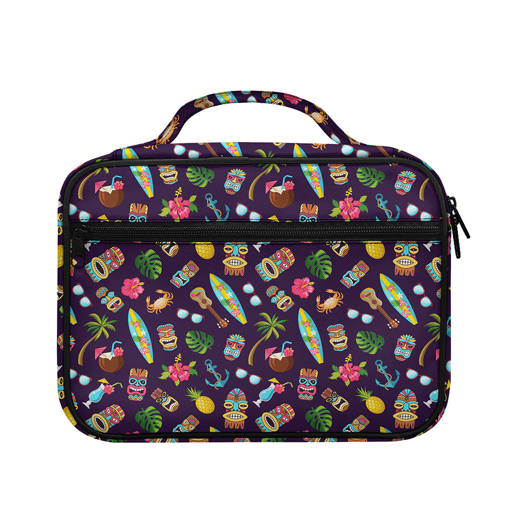Summer Totem Pattern Print Briefcase Bible Bag