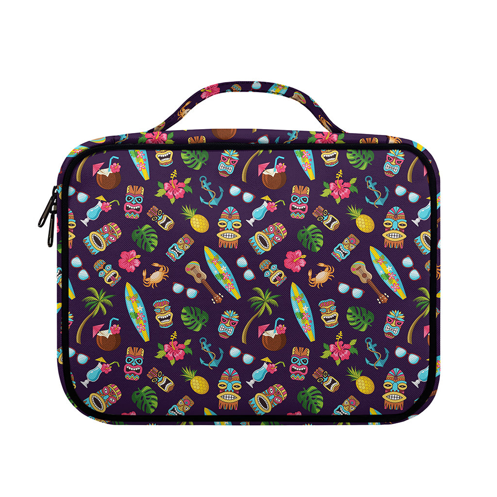 Summer Totem Pattern Print Briefcase Bible Bag