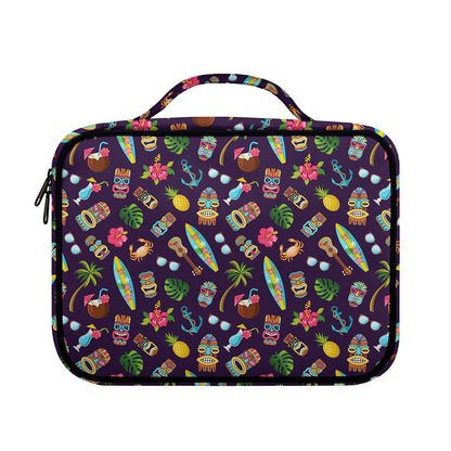 Summer Totem Pattern Print Briefcase Bible Bag