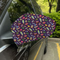 Summer Totem Pattern Print Car Side Mirror Covers