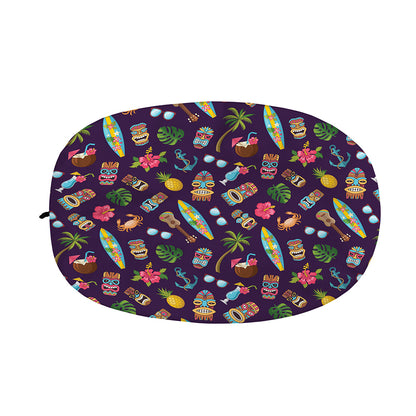 Summer Totem Pattern Print Car Side Mirror Covers