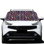 Summer Totem Pattern Print Car Windshield Snow Cover