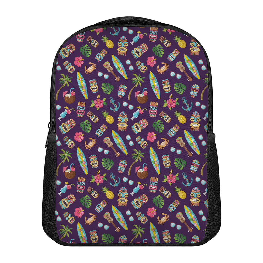 Summer Totem Pattern Print Casual Backpack