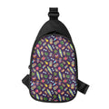Summer Totem Pattern Print Sling Bag