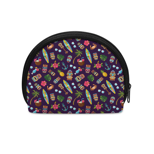 Summer Totem Pattern Print Coin Purse