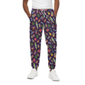 Summer Totem Pattern Print Cotton Sweatpants