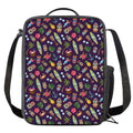 Summer Totem Pattern Print Crossbody Lunch Bag
