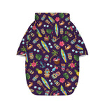 Summer Totem Pattern Print Dog Zip Up Hoodie