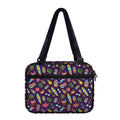 Summer Totem Pattern Print Double Strap Bible Bag
