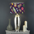 Summer Totem Pattern Print Drum Lamp Shade