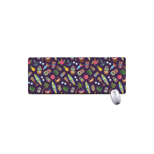 Summer Totem Pattern Print Extended Mouse Pad