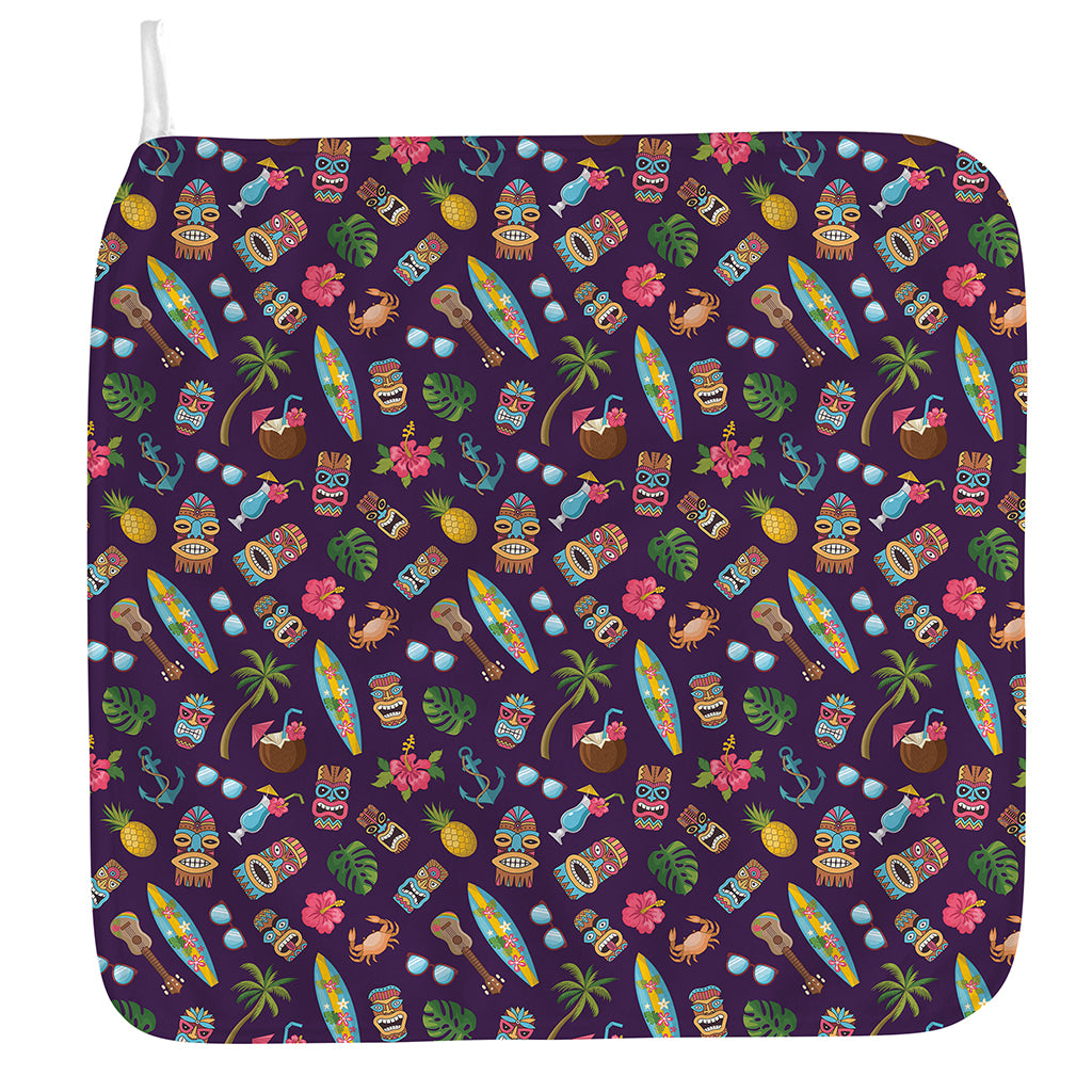 Summer Totem Pattern Print Hand Towel