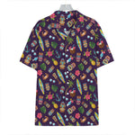 Summer Totem Pattern Print Hawaiian Shirt