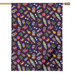 Summer Totem Pattern Print House Flag