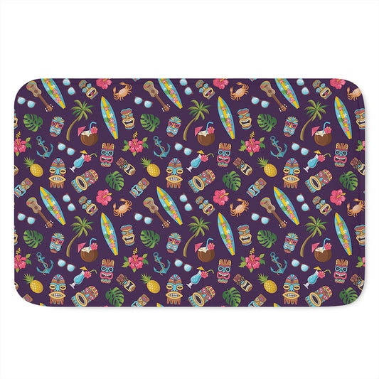 Summer Totem Pattern Print Indoor Door Mat